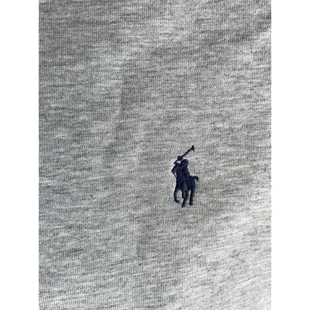 Polo Ralph Lauren Mens 2XLT Gray Pullover Sweatshirt Hooded Big Back Spellout - Picture 4 of 9